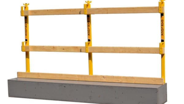 garlock slab grabber horizontal clamp railing system
