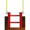 Garlock trench box clamp railing system