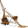 ase 2000 lbs hydraulic swing hoist