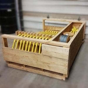 FallBan 200 ft System Wood Storage Crate